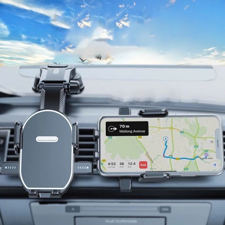 Giá đỡ điện thoại trên ô tô dán taplo A29 dạng thác nước không che tầm nhìn xoay 360 độ