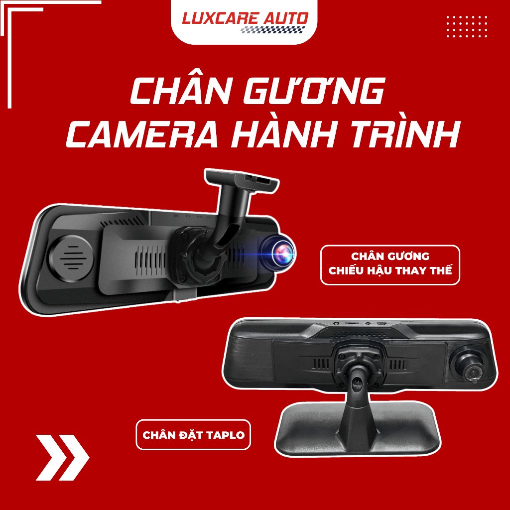 Chân gương dùng cho Camera hành trình gương ô tô 10inch/12inch