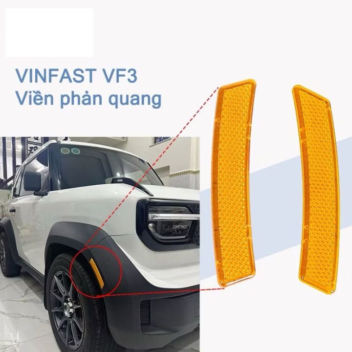 Miếng dán phản quang nhựa cứng cho miệng bánh xe