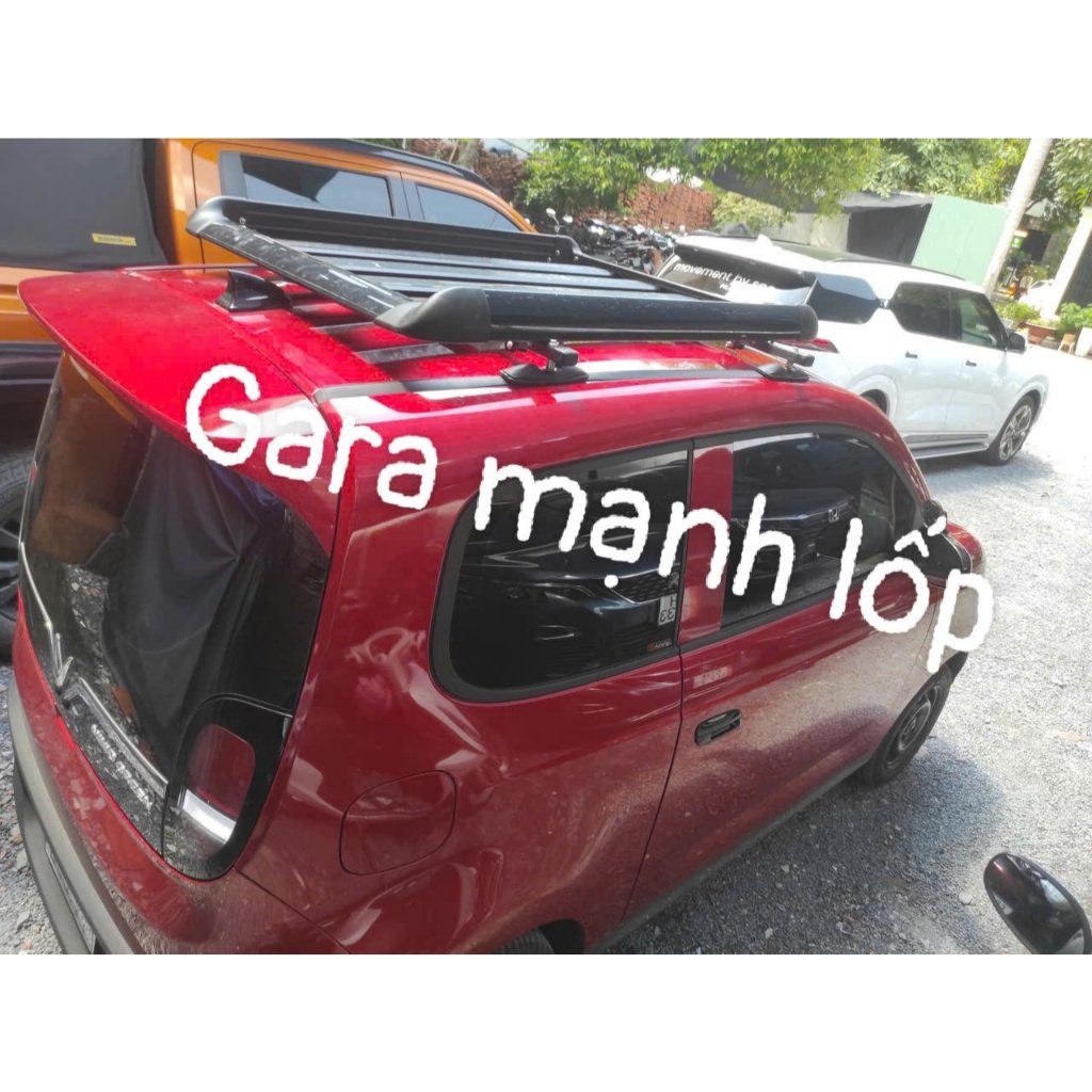 Giá nóc Minio Green loại 1 tầng và 2 tầng mẫu lắp zin theo xe