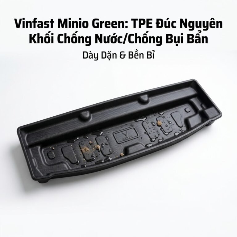 Thảm taplo oto da Nano Blockers UV, 3D Flare, Nhung lông tuyết viền Ziczac chống cong vênh
