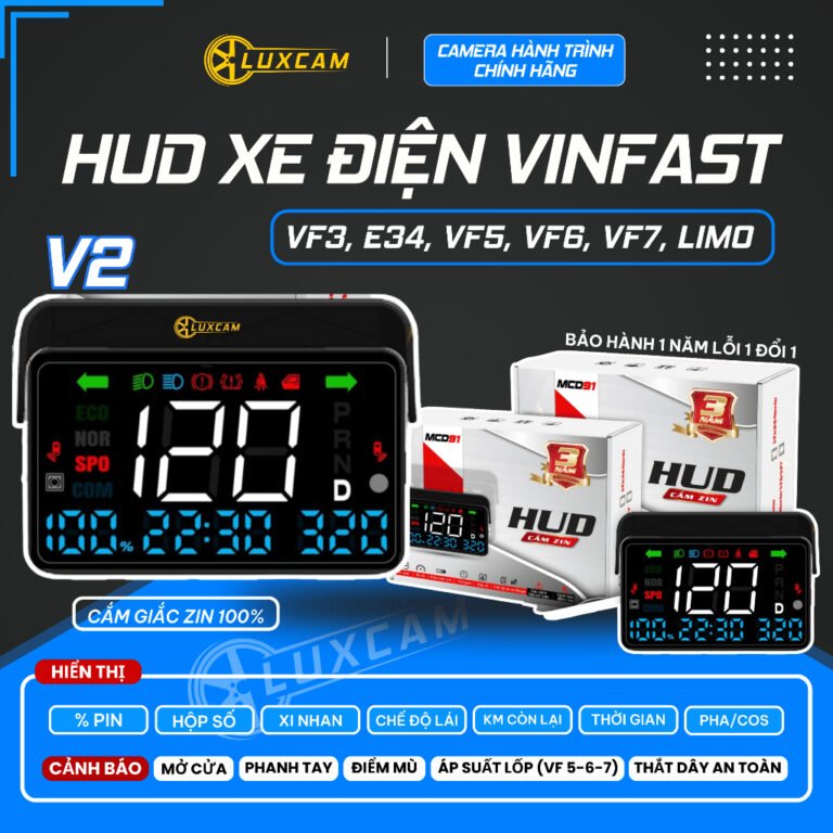 HUD Xe Điện VINFAST Minio Green, VF2 Lỗi đổi mới 1 năm